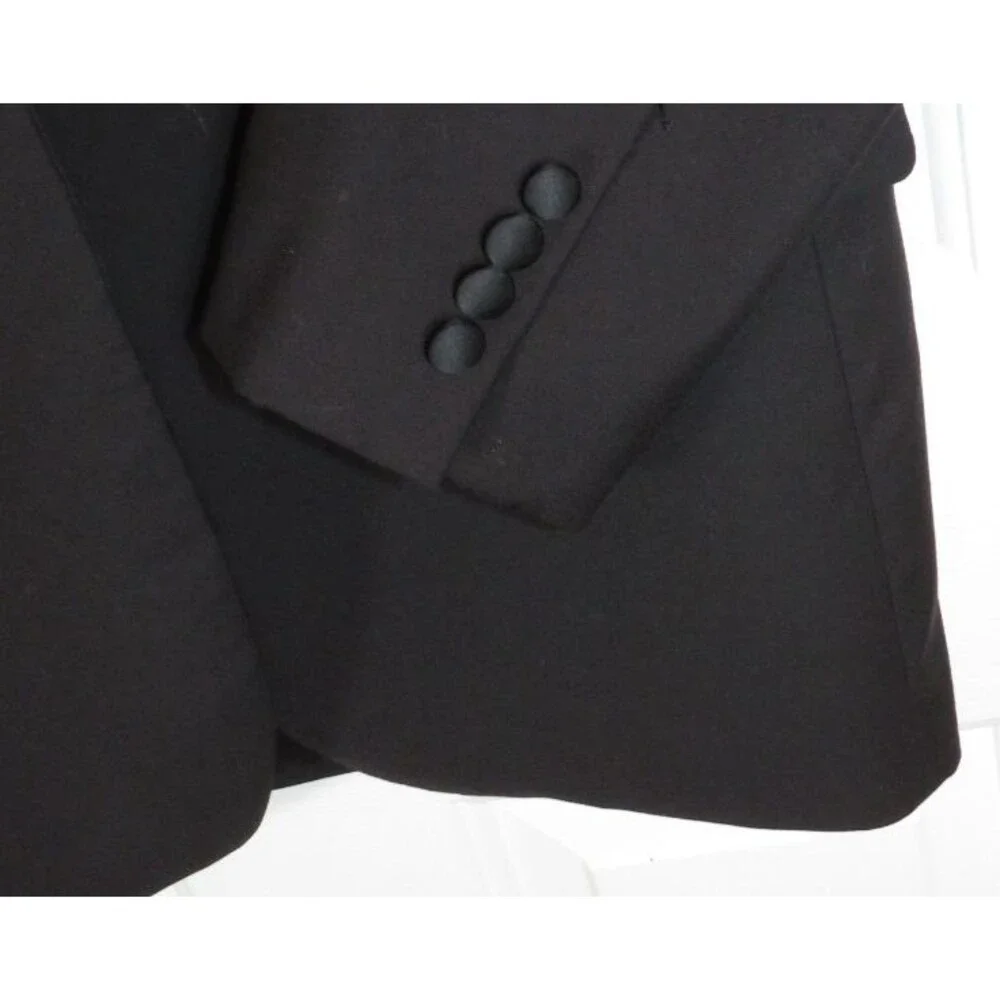 Brooks Brothers 1818 Tuxedo Jacket Mens 40R Madison 100% Wool Black